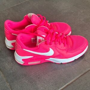 Nike Hot Pink and White Airmax - 10